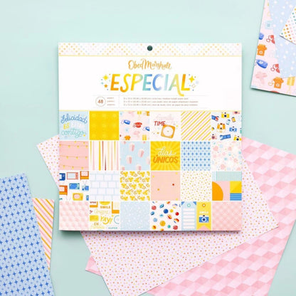 Especial Single-Sided Paper Pad 12 x 12" / Block de Papel Especial Papel American Crafts