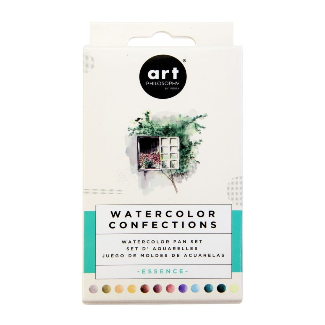 Watercolor Pans Essence / Acuarelas Essenciales Acuarela Prima Marketing