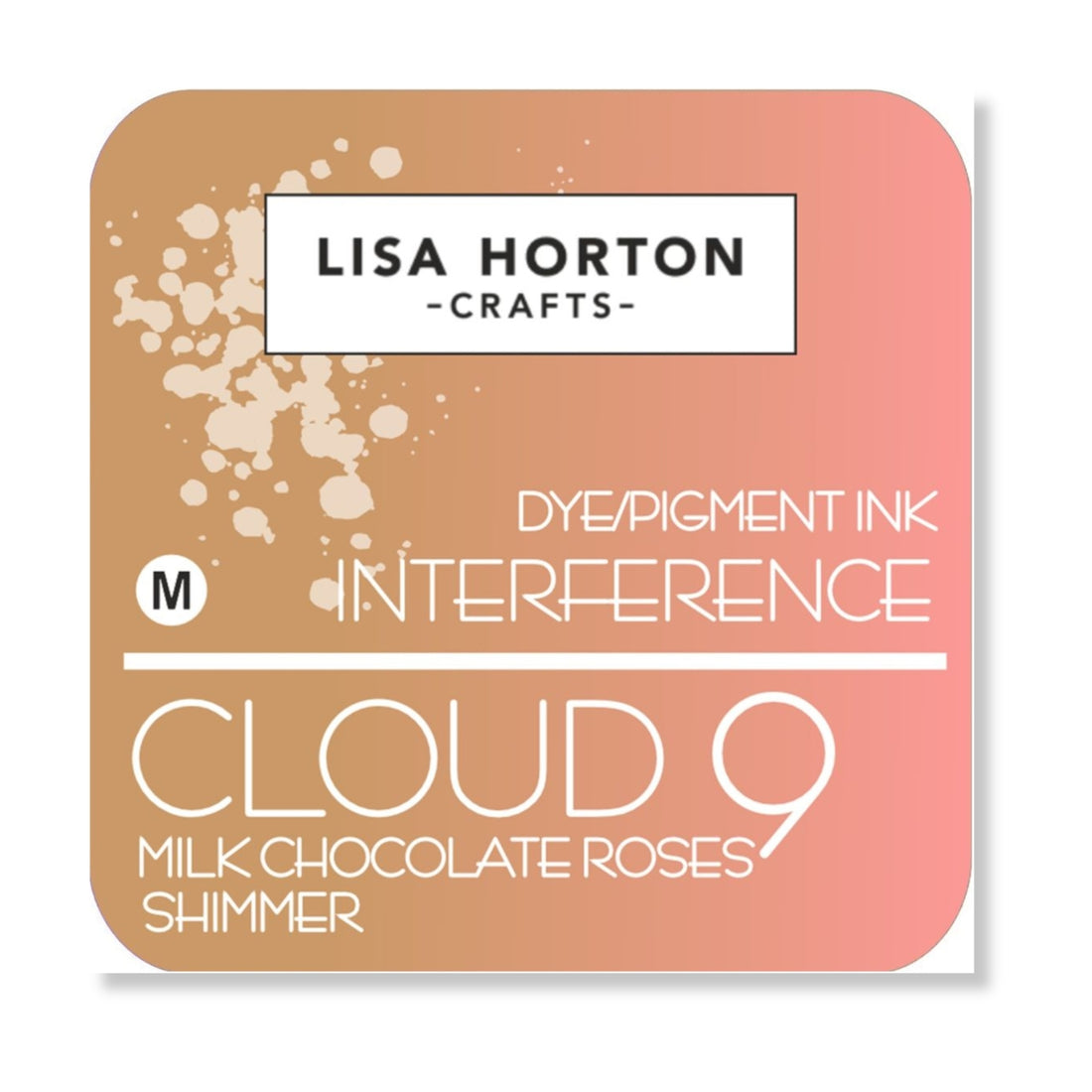 Interference Ink Pad Milk Chocolate Roses / Tinta De Interferencia Rosas de Chocolate