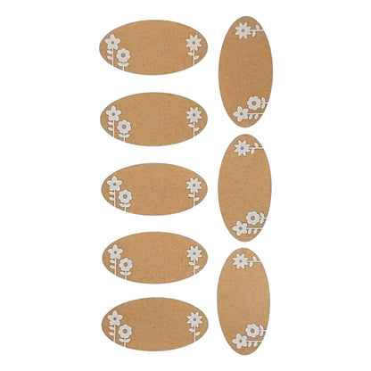 Kraft Jelly Jar Labels / Etiquetas Kraft Para Tarros De Mermelada Estampas Sticko