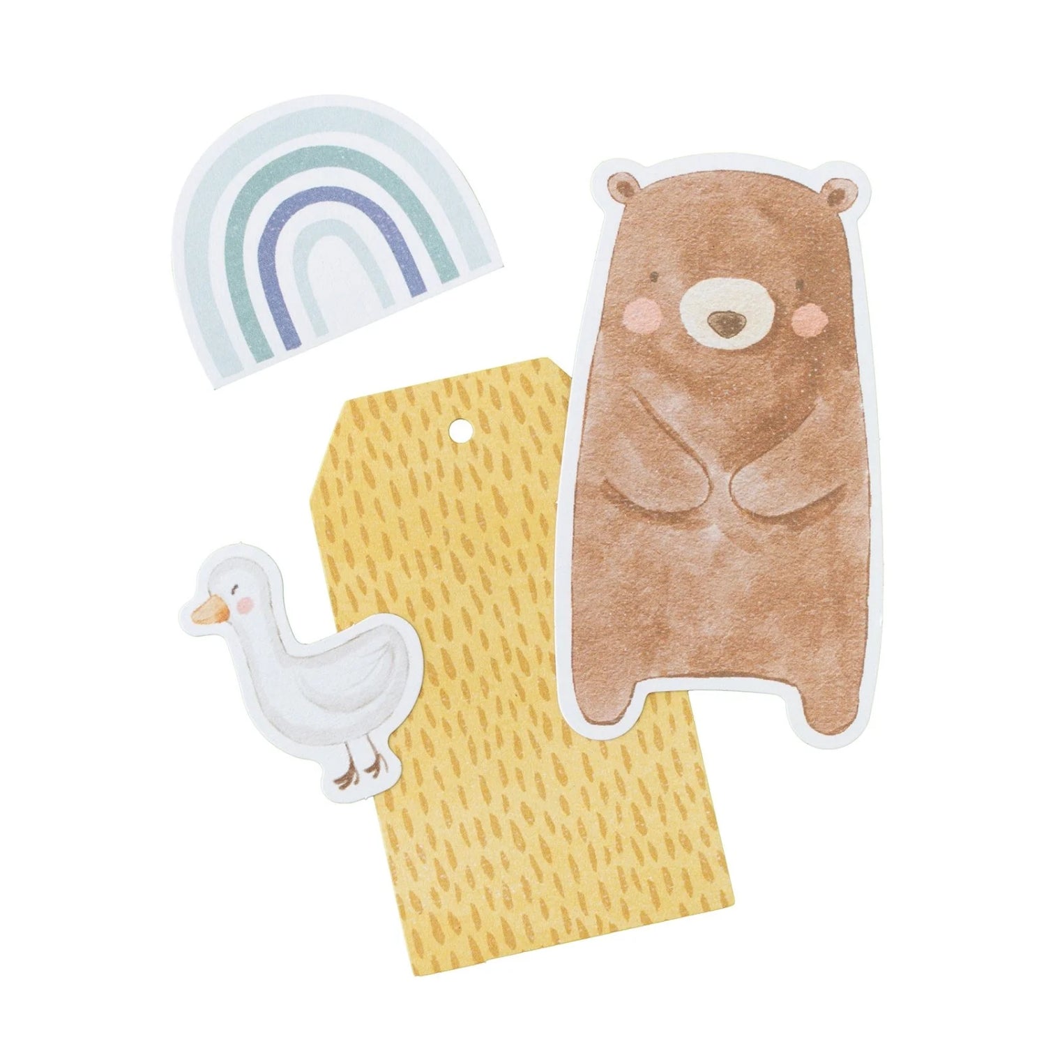 Hello Little Boy Ephemera Die-Cuts / Recortes Decorativos de Cartulina Adornos / Embellishments American Crafts