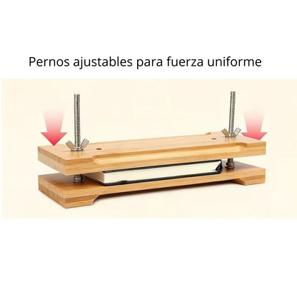 Prensa de Madera para Encuadernación Encuadernacion Hobbees