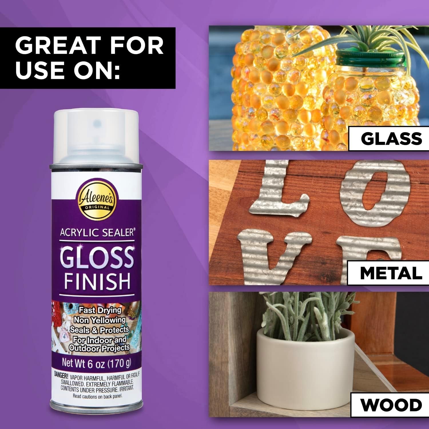Acrylic Sealer Aerosol Gloss / Sellador En Aerosol Acabado Brillante