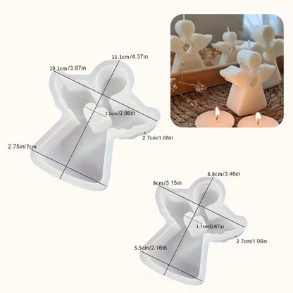 Set de Moldes de Silicón de Angelitos