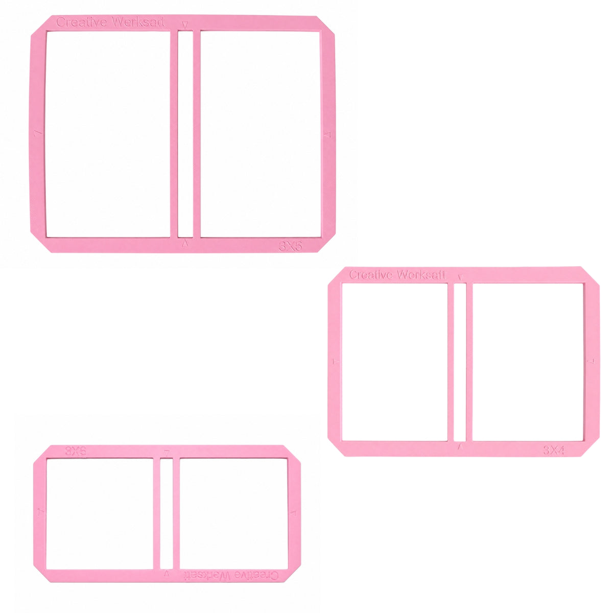 3 Guias para Libretas Post It Rosa Encuadernacion Hobbees
