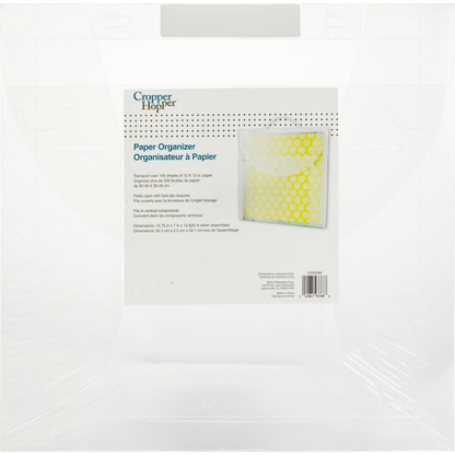 Cropper Hopper Paper Organizer 12" / Organizador para Papel Almacenamiento y Organización Cropper Hopper