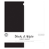 Black & White Craft Paper 6x6 in / 100 Hojas de Papel Blanco y Negro Papel Colorbok