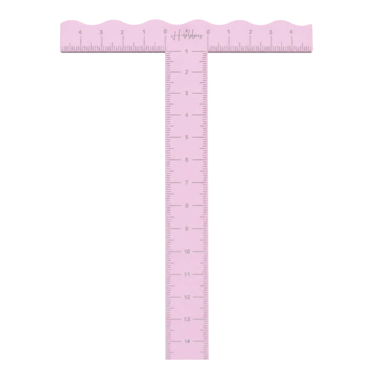 Regla T 15cm Rosa Encuadernacion Hobbees
