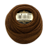 Pearl Cotton Balls No.8 Dark Coffee Brown / Hilo Perlé No.8 Café Oscuro Listones e Hilos DMC