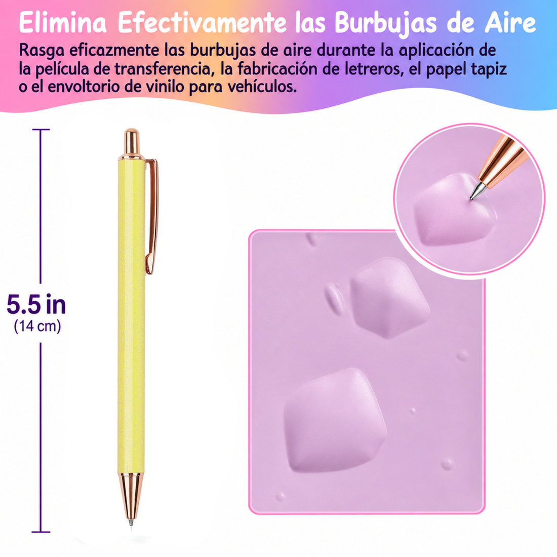 Dopamine Weeding Pen / Bolígrafo color Amarillo Plumas &amp; Bolígrafos Teckwrap