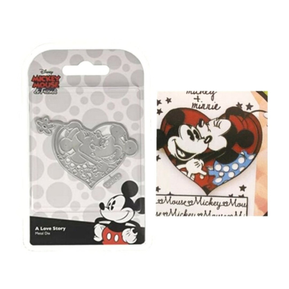 A Love Story Mickey and Minne / Suaje de Corte Historia de Amor Mickey y Minne Dados de Corte / Suajes / Troqueles Disney