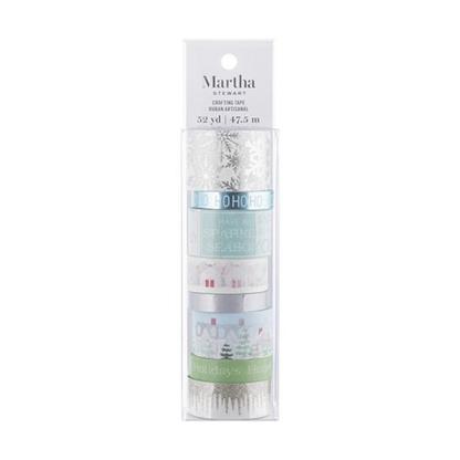 8 Christmas Washi Tape / 8 Cintas Adhesivas Washi Washi Tape Martha Stewart