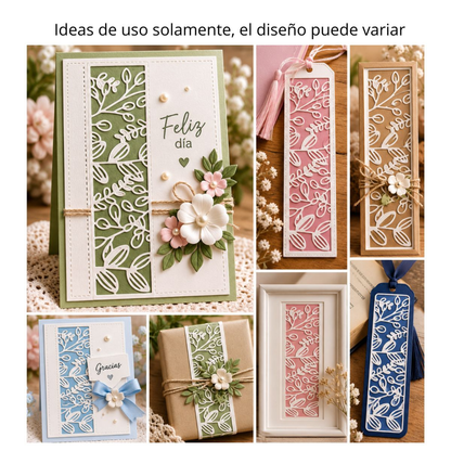 Troquel Cenefa Jardín Botánico * Con Pequeño defecto