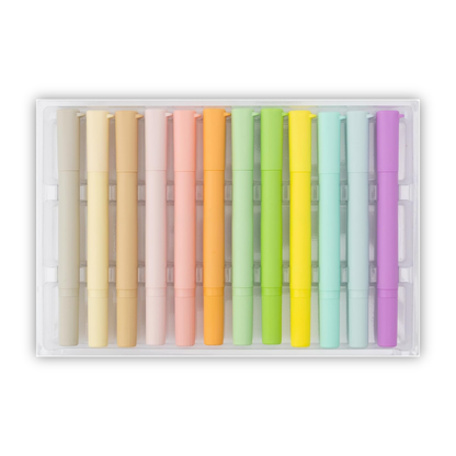 Pigment Pens Pastels / 12 Plumones Tempera Colores Pastel Colores y Plumones We R Makers