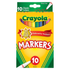 Fine Line Markers / 10 Marcadores Punta Fina Marcadores & Plumones Crayola