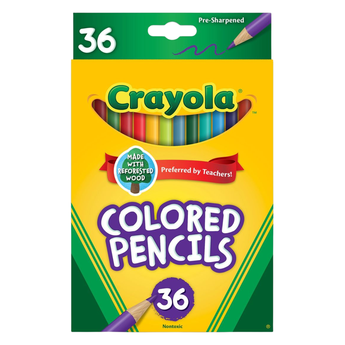Crayola Colored Pencils / 36 Lápices de Colores Colores y Plumones Crayola