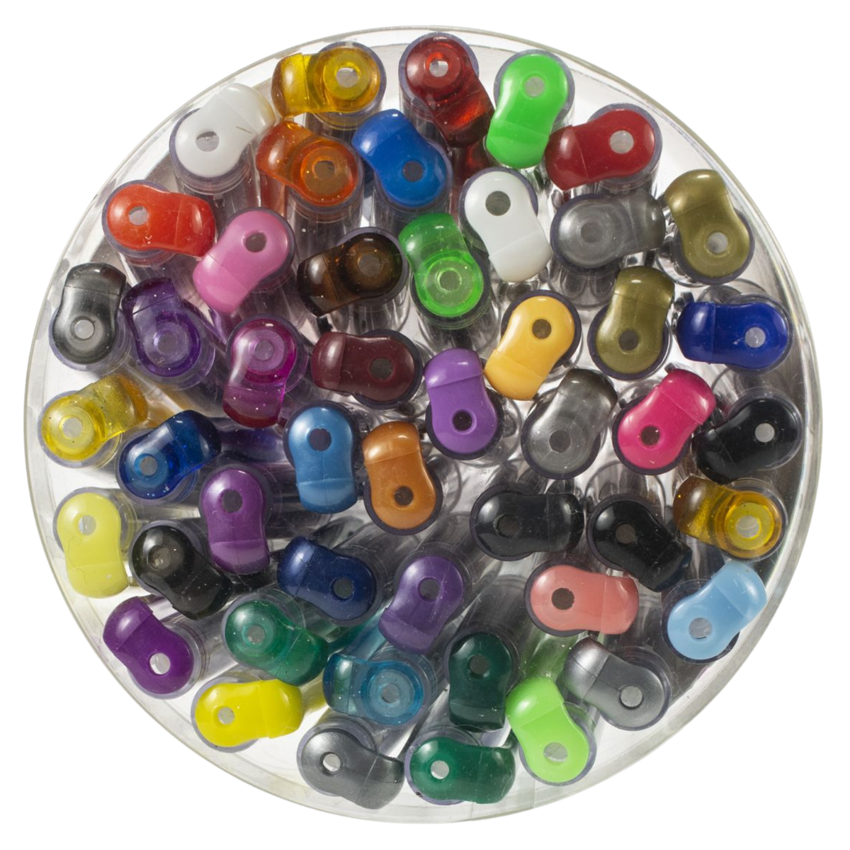 Office Gel Pens Tube / 48 Plumas Gel de Colores