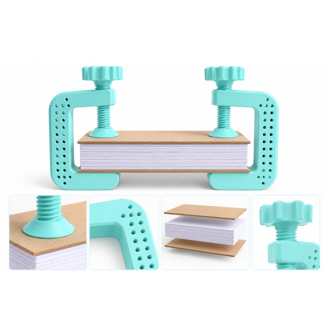 Set de 2 Prensas Aqua para Encuadernación con Pegamento Encuadernacion Hobbees