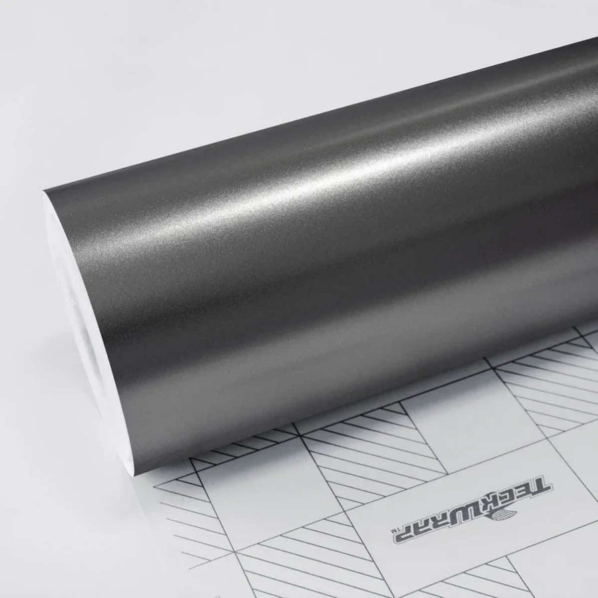 Satin Brush Dark Gray Vinyl / Vinilo Gris Oscuro acabado Satinado Cepillado Viniles Teckwrap