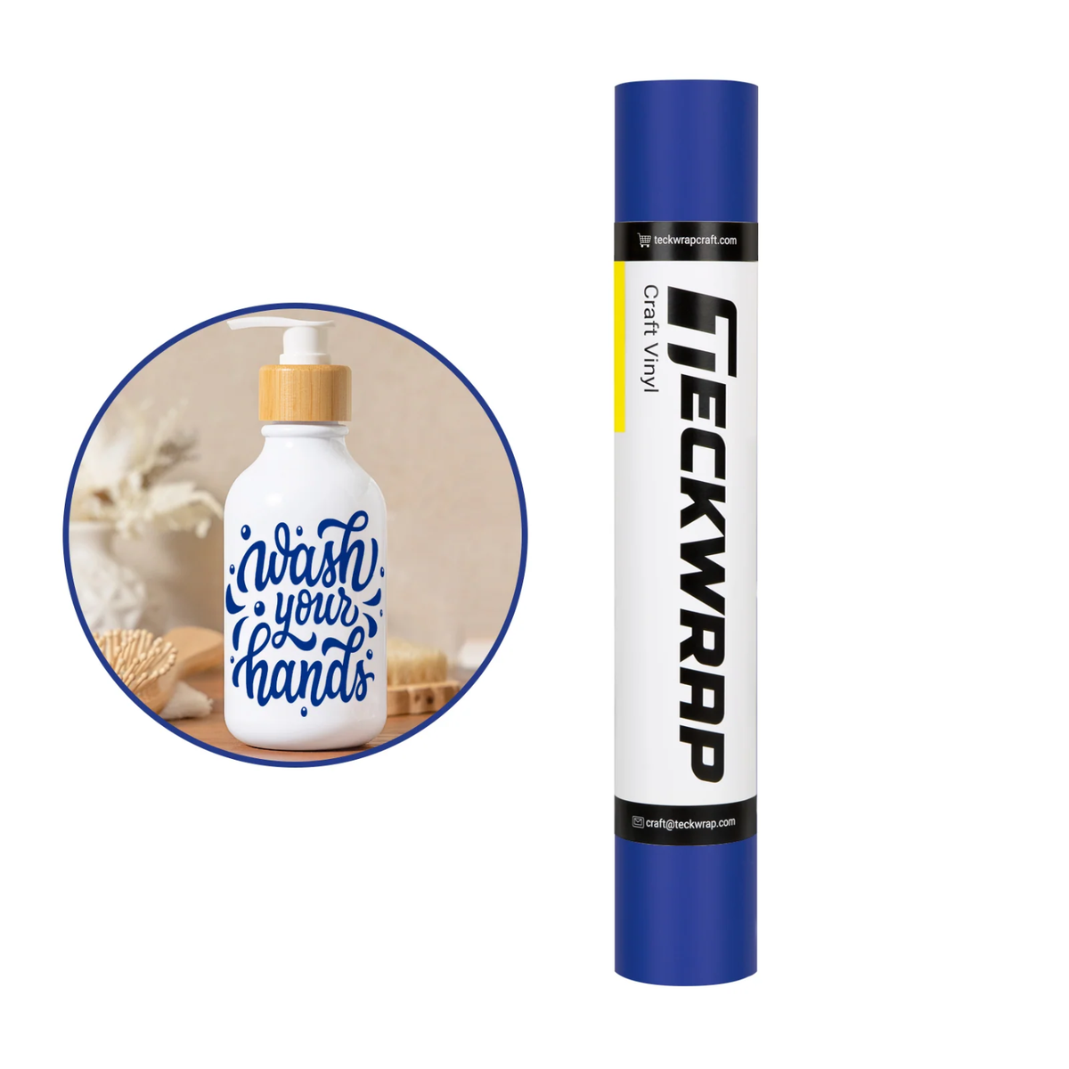 Economical Series Matte Impact Blue / Vinil Adhesivo Mate Azul Impacto Viniles Teckwrap
