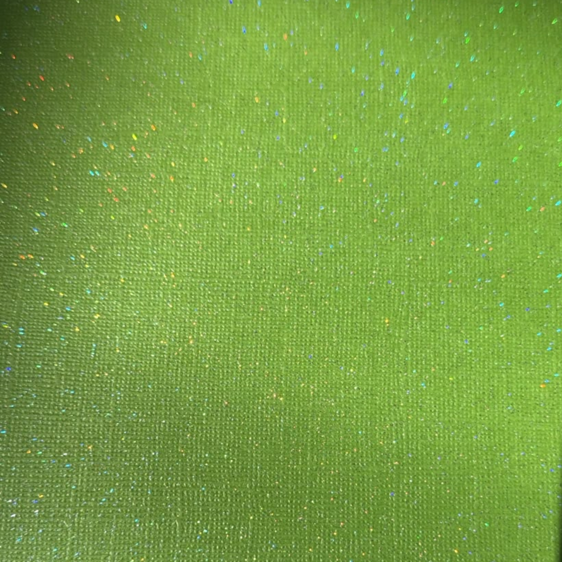 Apple Martini Glitter Cardstock / 5 Hojas de Cartulina Color Verde Manzana con Brillitos Papel, Hojas Sueltas Core&