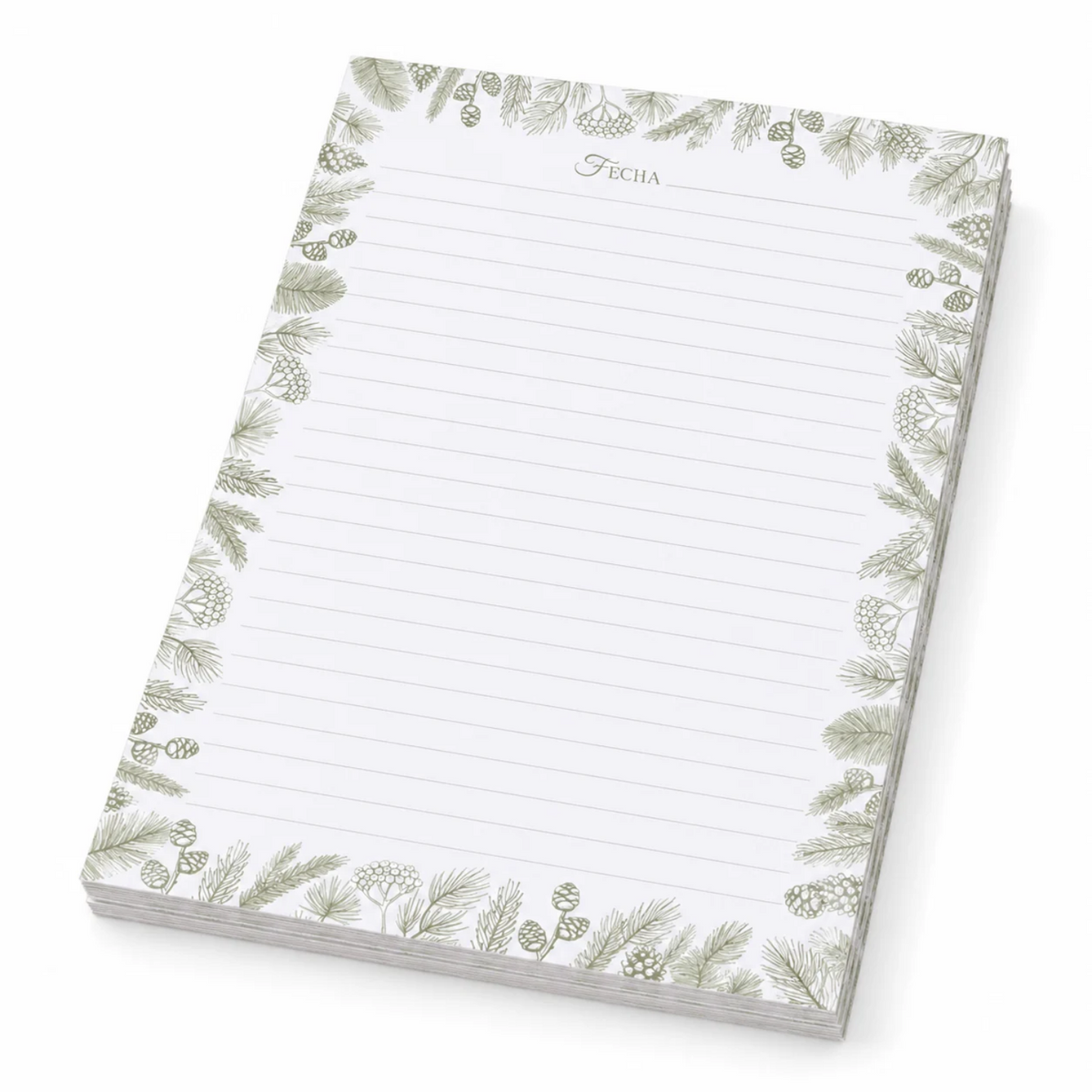 100 Hojas Interiores Media Carta Navidad