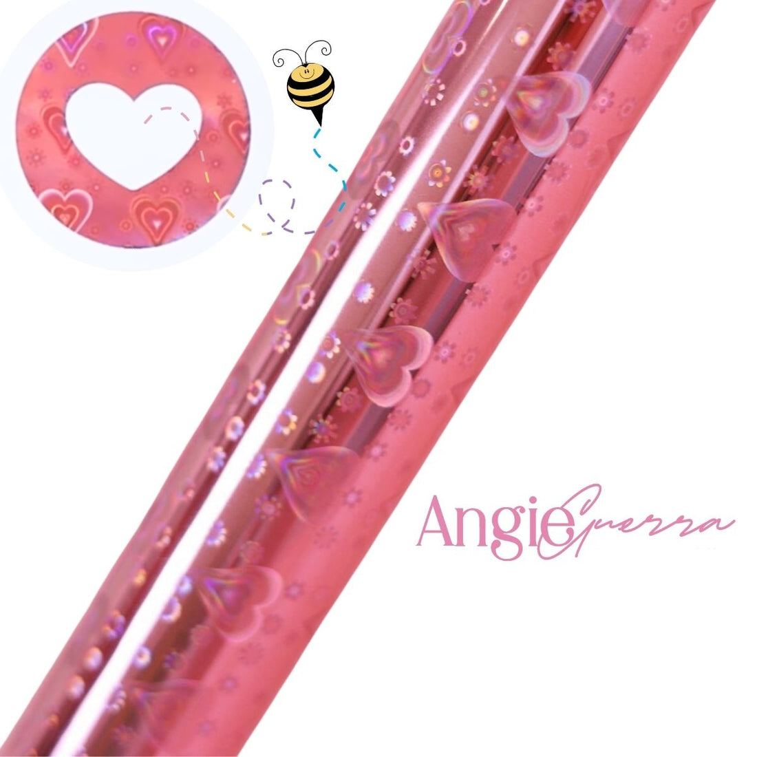 Foil para Tinta Toner Sweet Love 3m. Foil Reactivo Angie Guerra