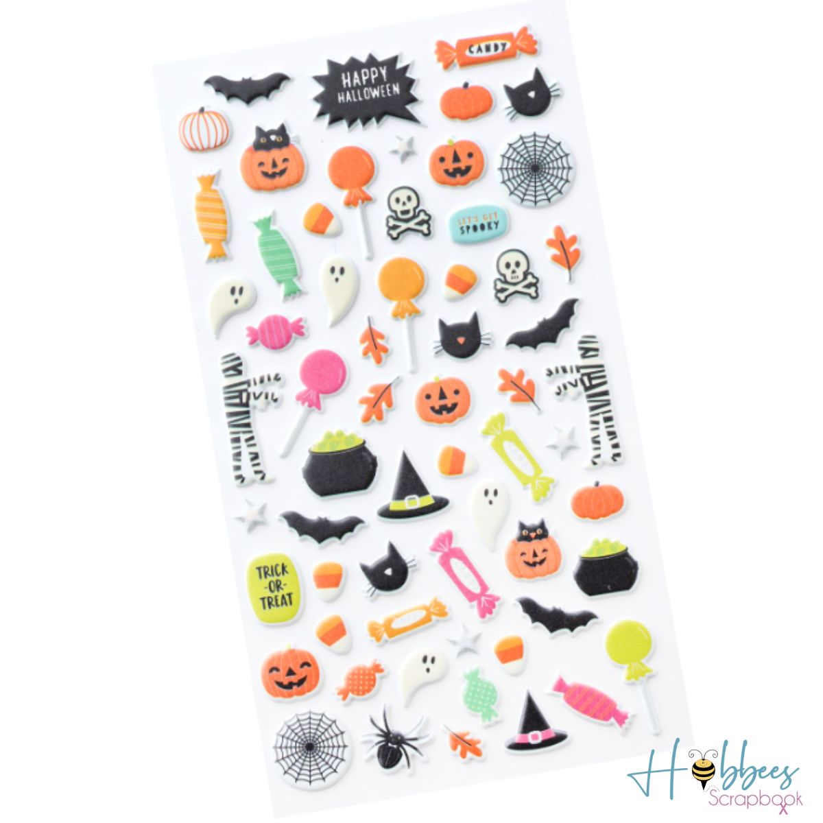 Happy Halloween Puffy Stickers / Feliz Halloween Estampas 3D Descontinuado American Crafts