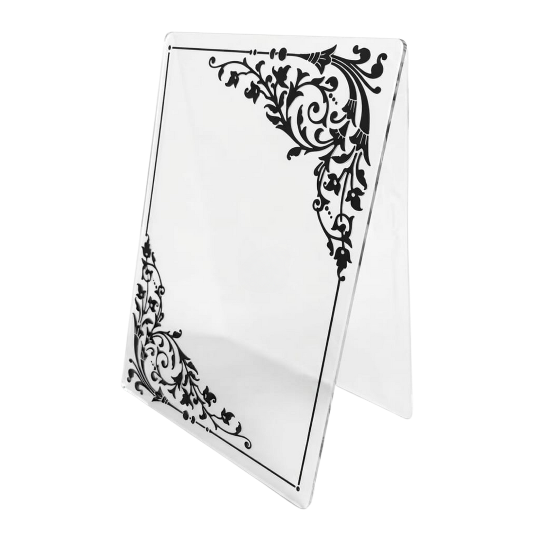Folder de Grabado de Esquinas Floral Folders de Grabado Hobbees