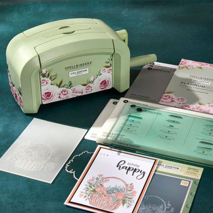 Lisa Horton Special Edition Platinum 6&quot; / Maquina De Troquelado Y Relieve Edición Especial Suajadoras / Troqueladoras Spellbinders