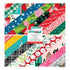 Peppermint Kisses Paper Pad 12in / Bloc de Papel Navideño Doble Cara Descontinuado American Crafts