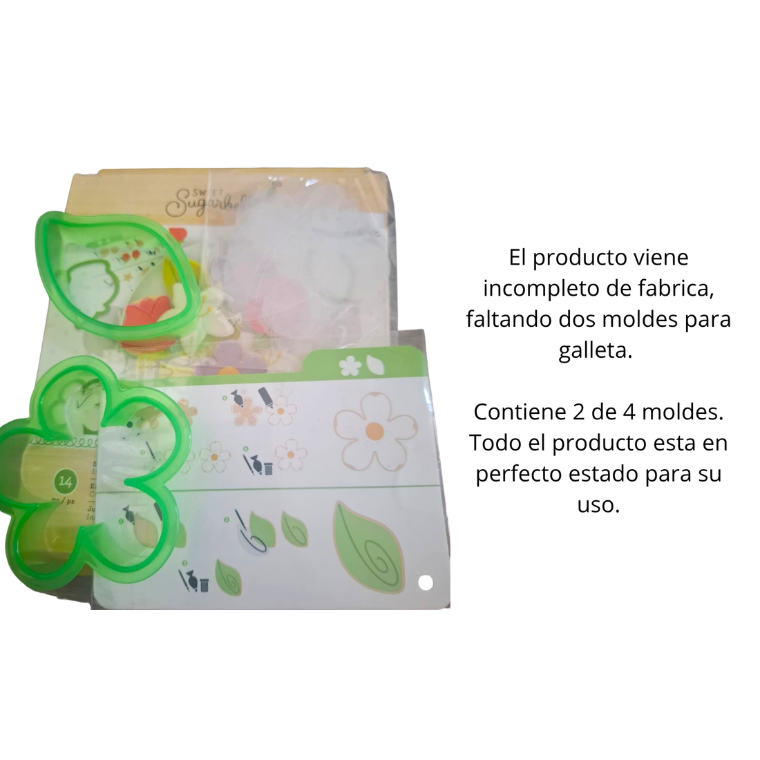 EA Cookie Cutter Spring Set / Set Cortadores Galletas de Flores Primaverales Repostería Sugarbelle