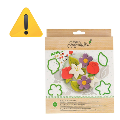 EA Cookie Cutter Spring Set  / Set Cortadores Galletas de Flores Primaverales