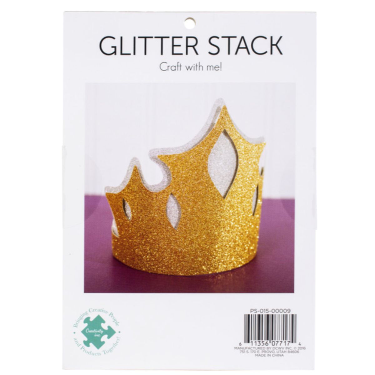 Glitter Cardstock Stack / Cartulina Glitter 6" Papel DCWV