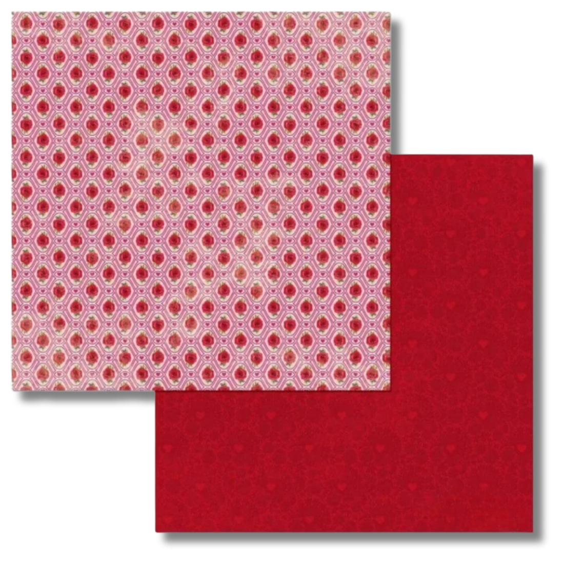 Count the Ways Sweetheart / 25 Hojas Doble Cara Rosas