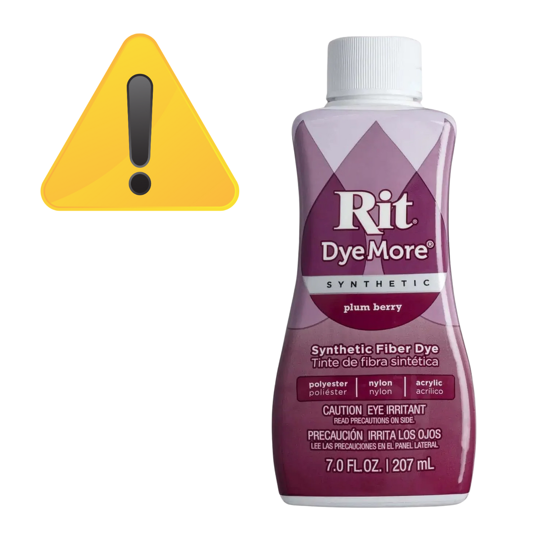EA Rit DyeMore Synthetic Plum Berry / Líquido Para Teñir Ciruela Pintura para Tela Rit