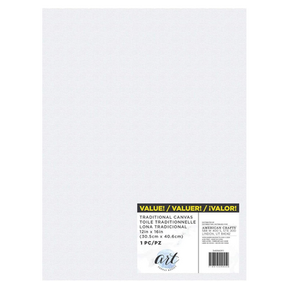 Canvas Panel 12 x 16" / Lienzo para Pintar Lienzos Art Supply Basics