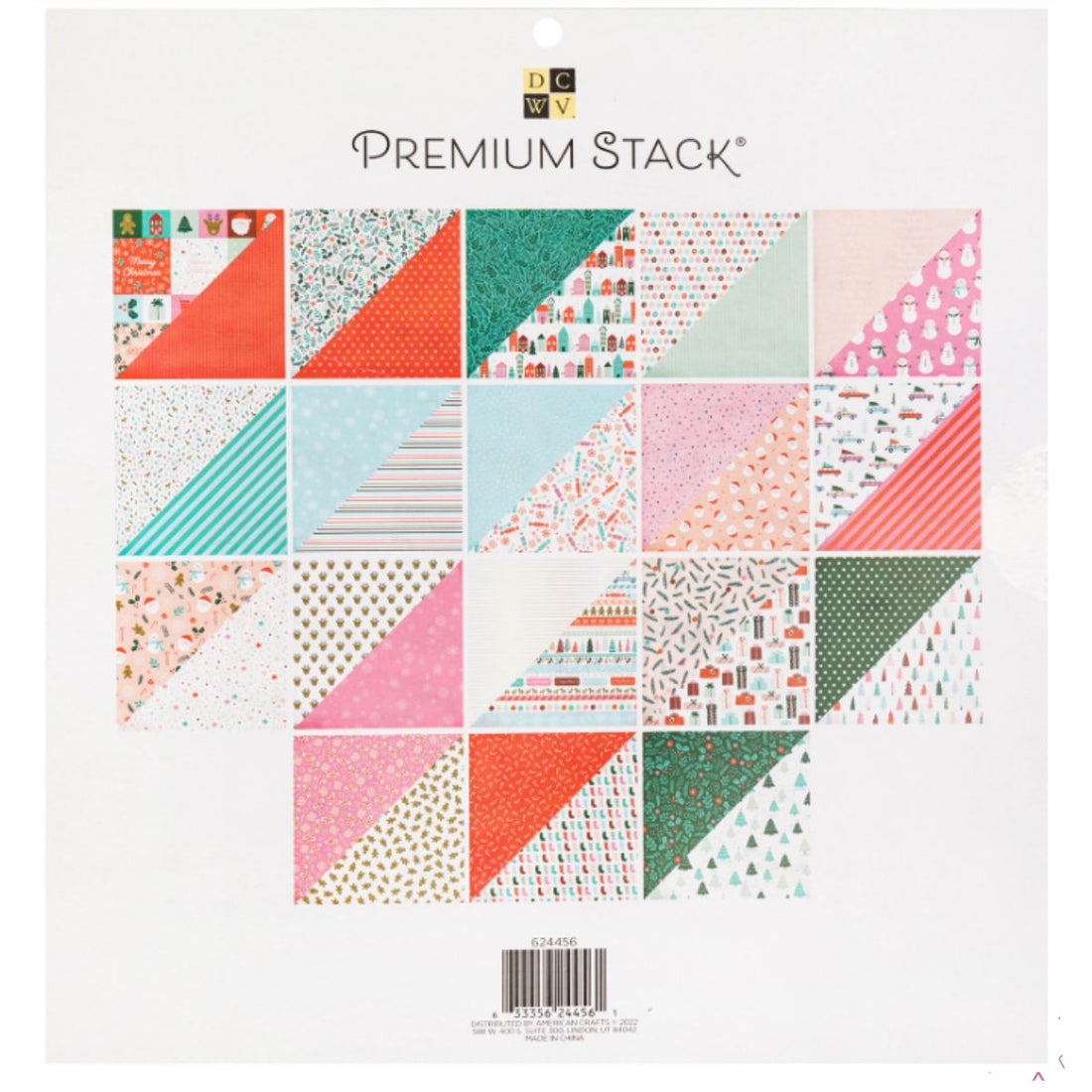 Premium Stack Down The Chimney 12" / Cartulina Doble Cara Bajo la Chimenea Papel DCWV