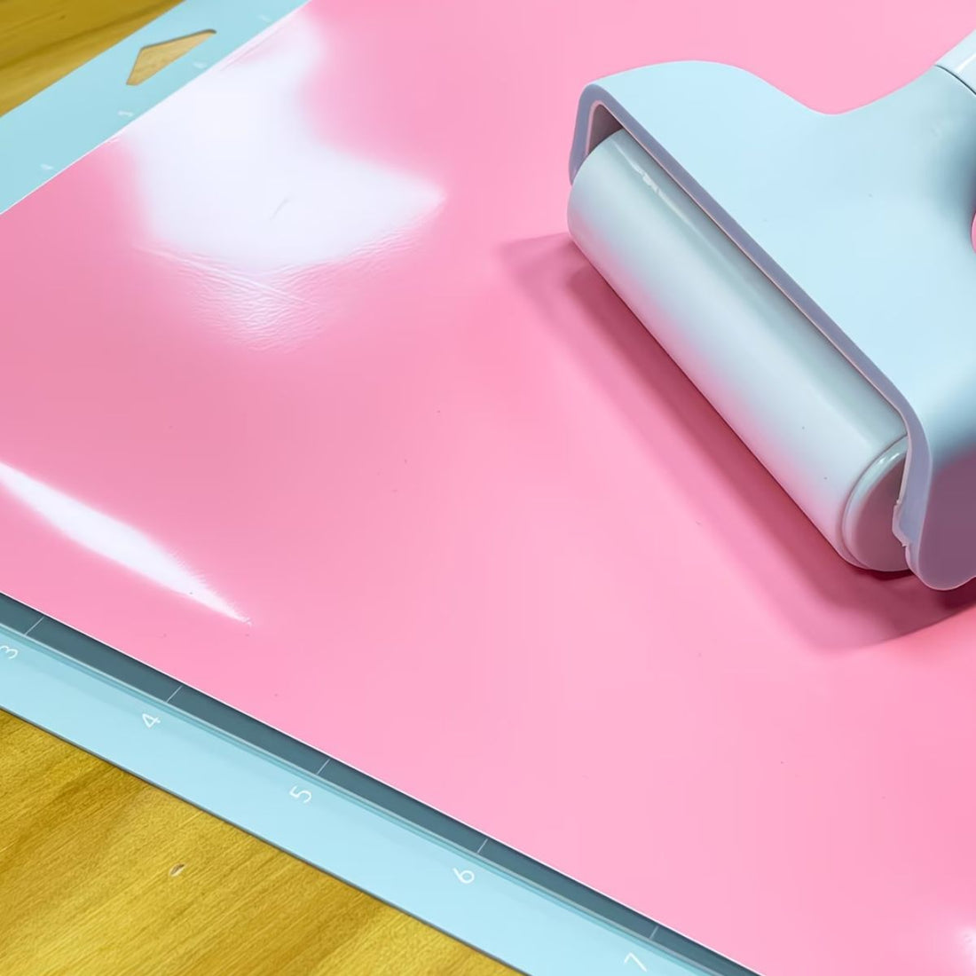 Soft Rubber Brayer / Rodillo Suave de Goma Azul