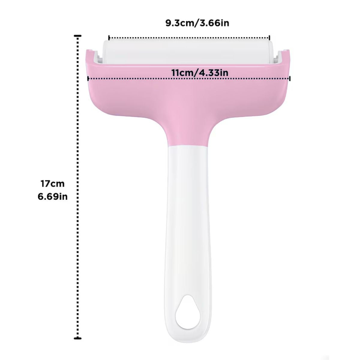 Soft Rubber Brayer / Rodillo Suave de Goma Rosa