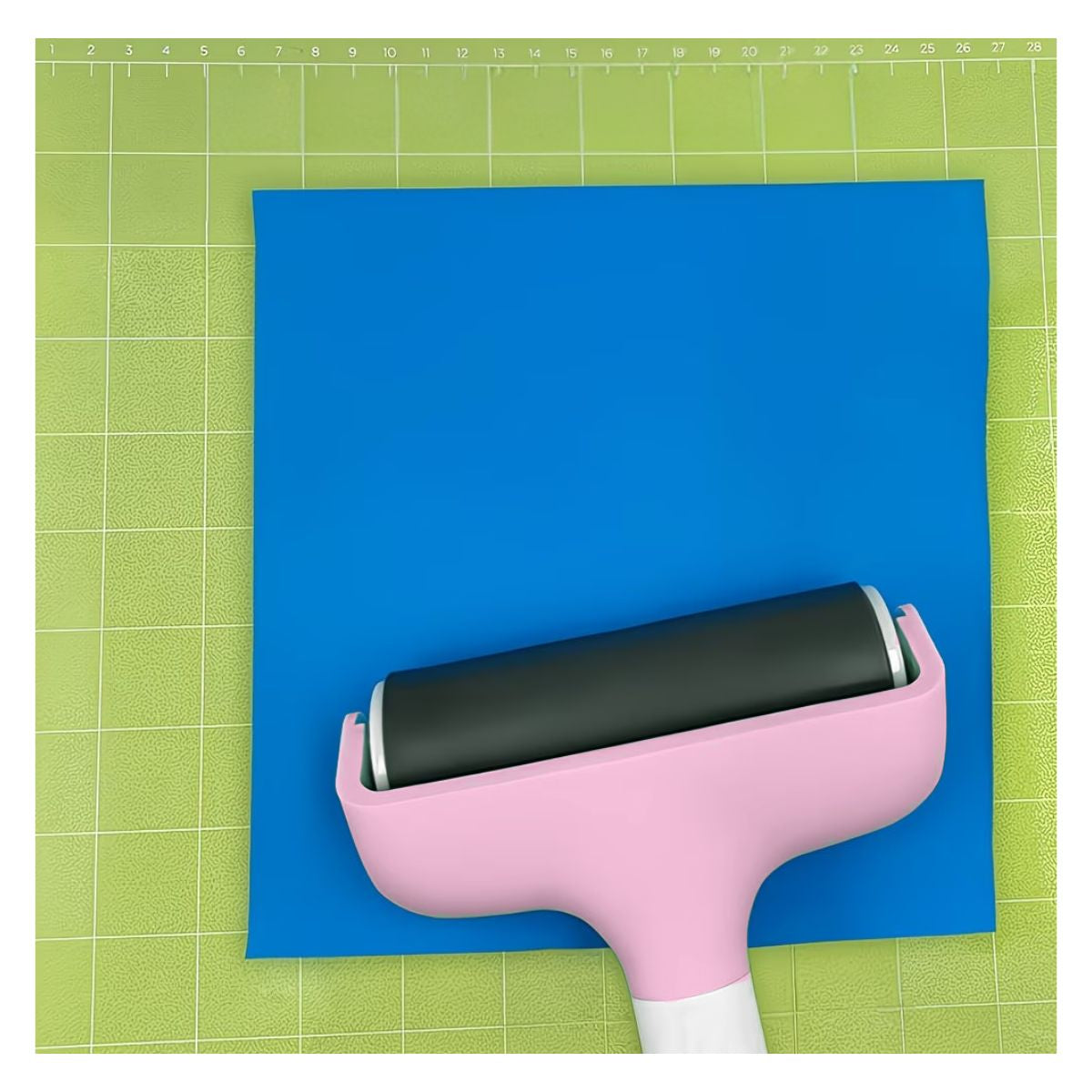 Soft Rubber Brayer / Rodillo Suave de Goma Rosa