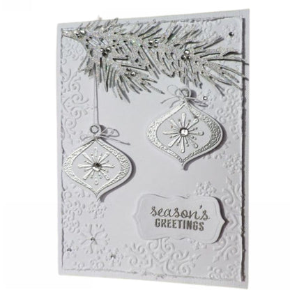 Snowflake Trim Embossing / Folder de Grabado Marco Copo de Nieve Folders de Grabado Darice
