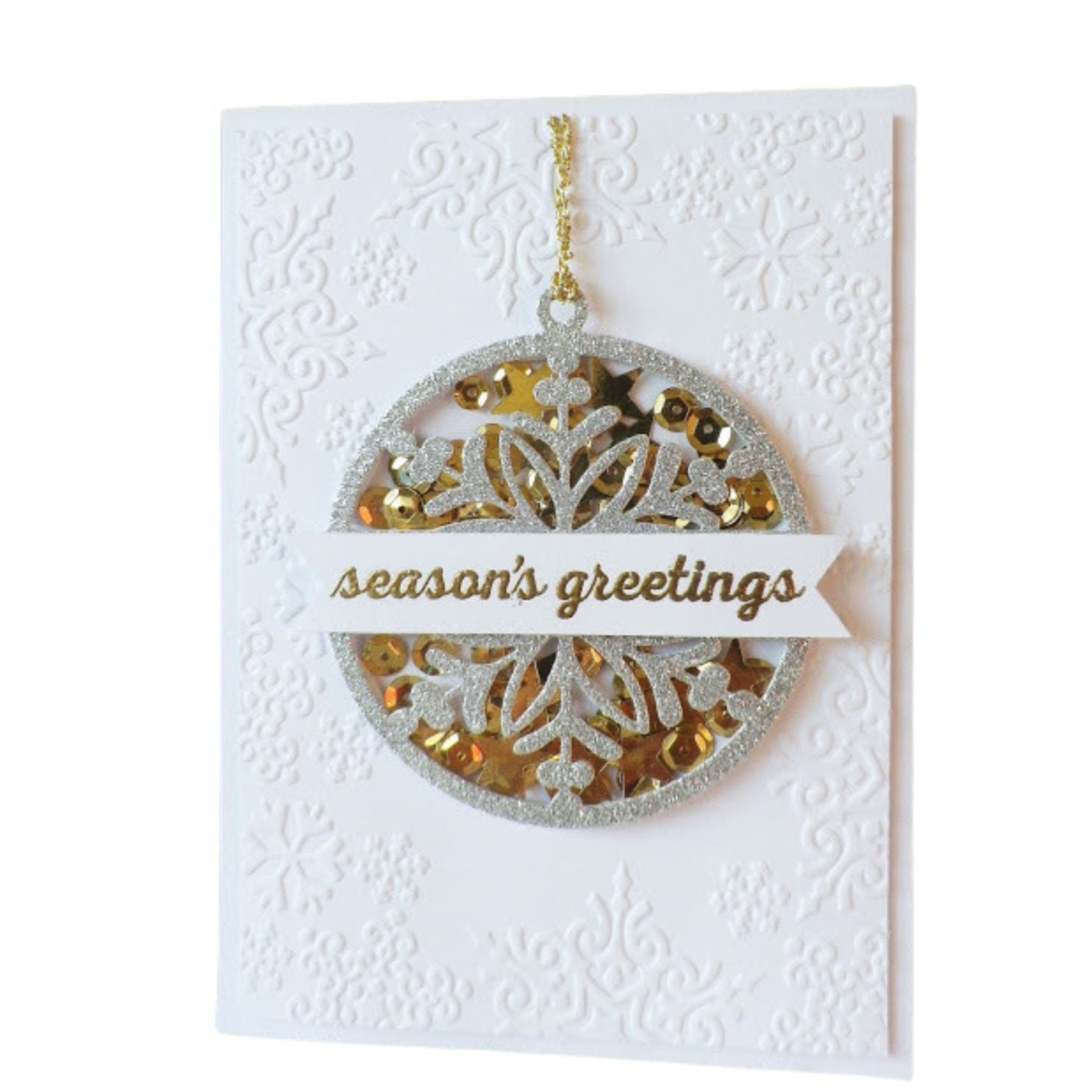 Snowflake Trim Embossing / Folder de Grabado Marco Copo de Nieve Folders de Grabado Darice