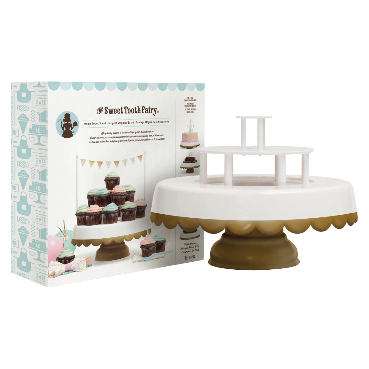 Magic Sweet Stand Gold Dipped / Base Mágica Para Repostería Con Dorado Repostería American Crafts