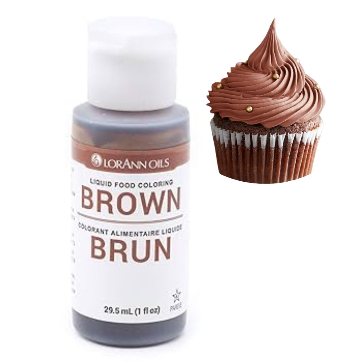 Food Coloring / Colorante Para Alimentos Café Repostería LorAnn Oils