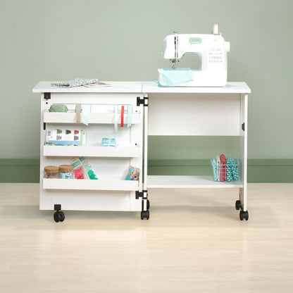 Rolling Sewing Cart Storage / Mueble para Manualidades con Ruedas Almacenamiento y Organización Sauder