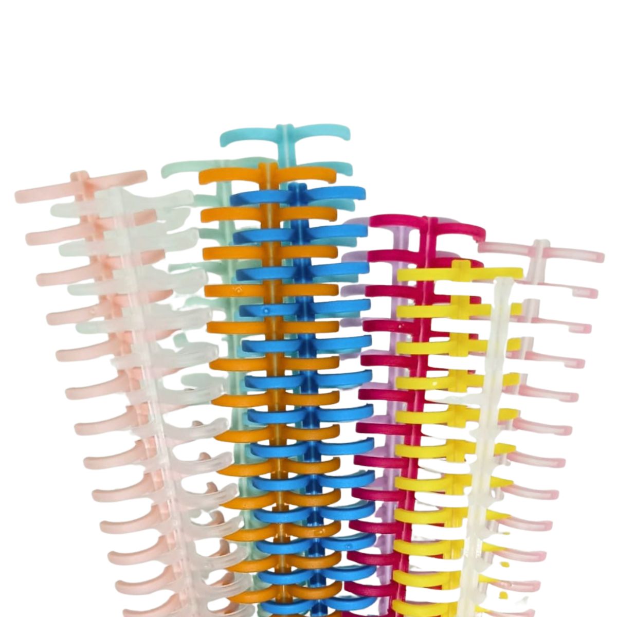 Arillos Para Encuadernación Clip Plástico Mixto Arillos para Engargolar Angie Guerra