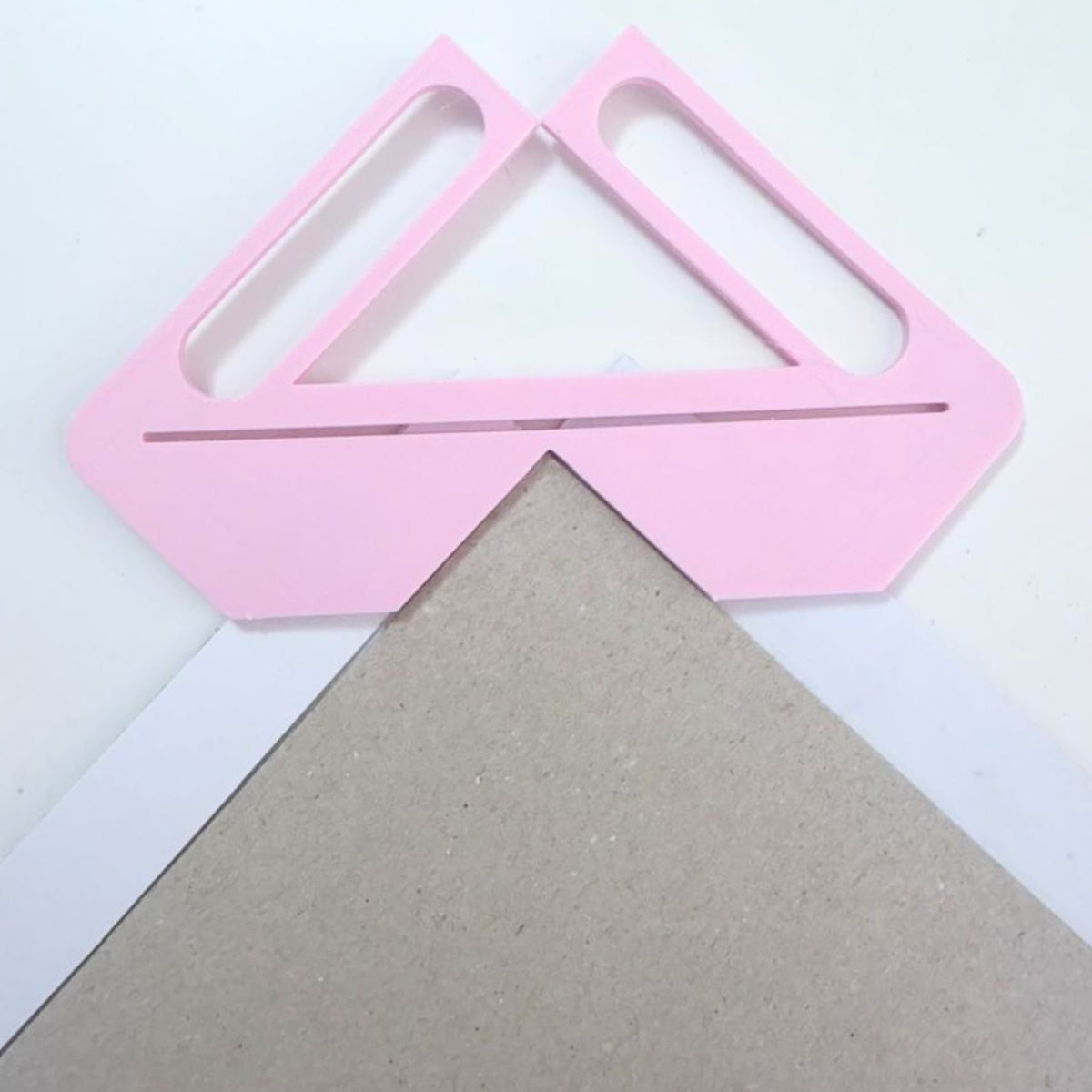 Esquinero para Puntas Perfectas Rosa Encuadernacion Hobbees
