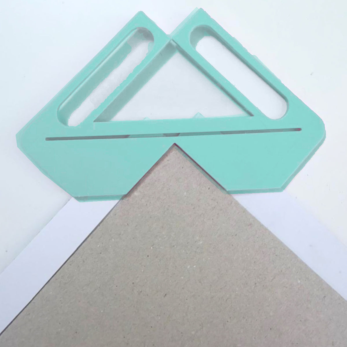 Esquinero para Puntas Perfectas Menta Encuadernacion Hobbees