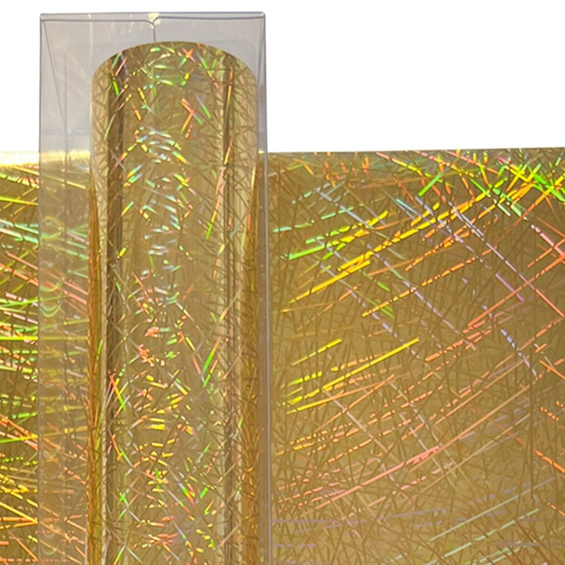 Foil Para Tinta Dorado Eléctrico Holográfico 3m Foil Reactivo Angie Guerra